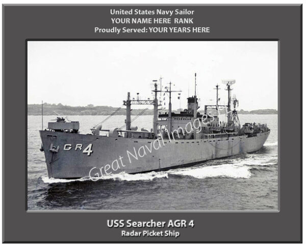 USS Searcher AGR 4 Navy Ship Photo