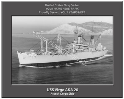 USS Virgo AKA 20 Navy Ship Photo