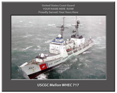 USCGC Mellon WHEC 717 Personalized Cutter Photo