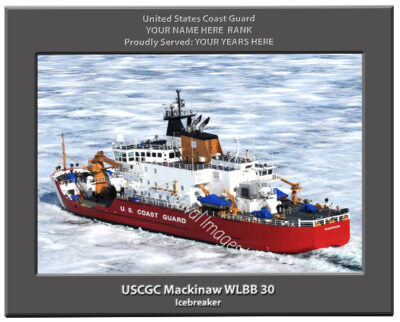 USCGC Mackinaw WLBB 30 Personalized Cutter Photo
