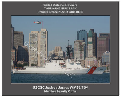 USCGC Joshua James WMSL 764 Personalized Coast Guard Cutter Print