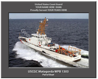 USCGC Matagorda WPB 1303 Coast Guard Cutter Print