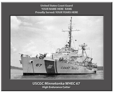 USCGC Minnetonka WHEC 67 Personalized Coast Guard Photo