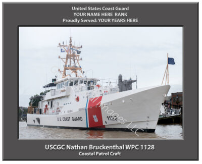 USCGC Nathan Bruckenthal WPC 1128 Personalized Coast Guard Photo