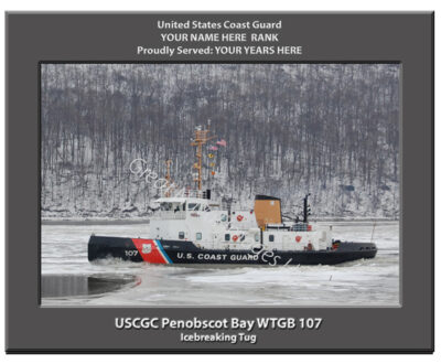 USCGC Penobscot Bay WTGB 107 Personalized Coast Guard Photo