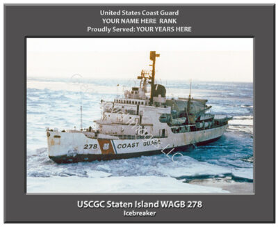 USCGC Staten Island WAGB 278 Personalized Coast Guard Cutter Photo