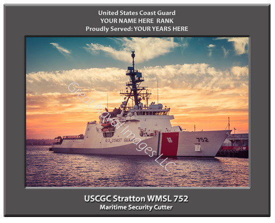 USCGC Stratton WMSL 752 Personalized Coast Guard Photo