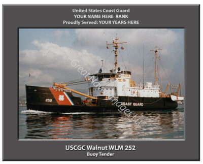 USCGC Walnut WLM 252 Personalized Coast Guard Photo