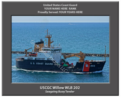 USCGC Willow WLB 202 Personalized Coast Guard Cutter Photo