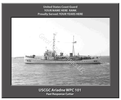 USCGC Ariadne WPC 101 Personalized Cutter Photo