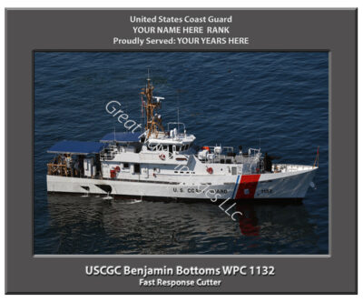 USCGC Benjamin Bottoms WPC 1132 Personalized Cutter Photo
