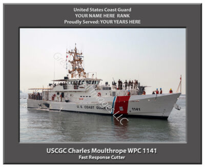 USCGC Charles Moulthrope WPC 1141 Personalized Cutter Photo