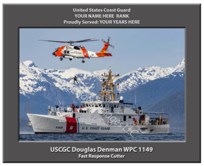 USCGC Douglas Denman WPC 1149 Personalized Cutter Photo