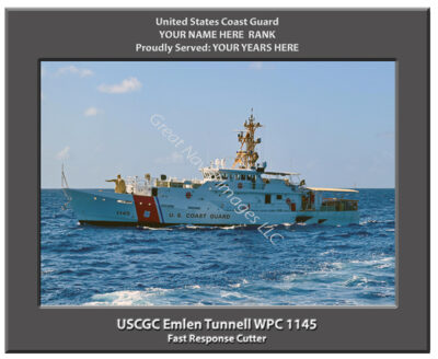 USCGC Emlen Tunnell WPC 1145 Personalized Cutter Photo