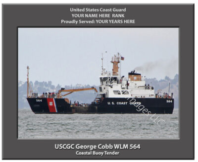 USCGC George Cobb WLM 564 Personalized Cutter Photo