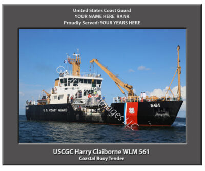 USCGC Harry Claiborne WLM 561 Personalized Cutter Photo