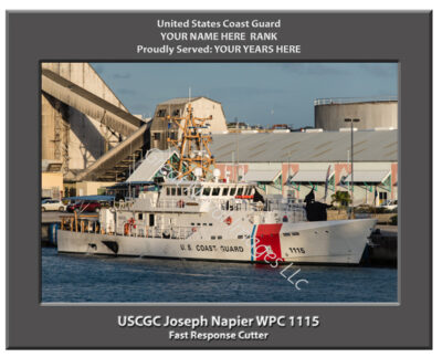USCGC Joseph Napier WPC 1115 Personalized Cutter Photo