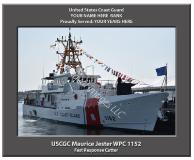 USCGC Maurice Jester WPC 1152 Personalized Cutter Photo
