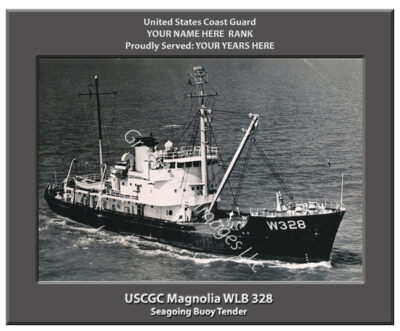 USCGC Magnolia WLB 328 Personalized Cutter Photo