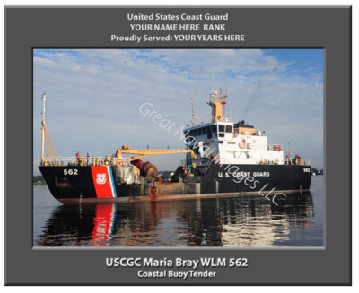 USCGC Maria Bray WLM 562 Personalized Cutter Photo