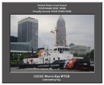 USCGC Morro Bay WTGB 106 Personalized Cutter Photo