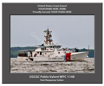 USCGC Pablo Valent WPC 1148 Personalized Cutter Photo
