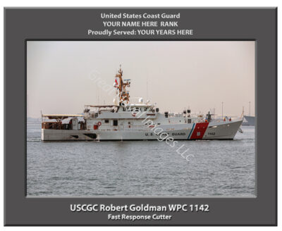 USCGC Robert Goldman WPC 1142 Personalized Cutter Photo