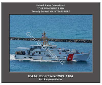 USCGC Robert Yered WPC 1104 Personalized Cutter Photo
