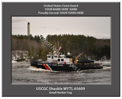 USCGC Shackle WYTL 65609 Personalized Coast Guard Photo