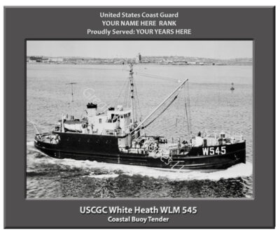 USCGC White Heath WLM 545 Personalized Cutter Photo