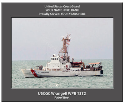 USCGC Wrangell WPB 1332 Personalized Cutter Photo