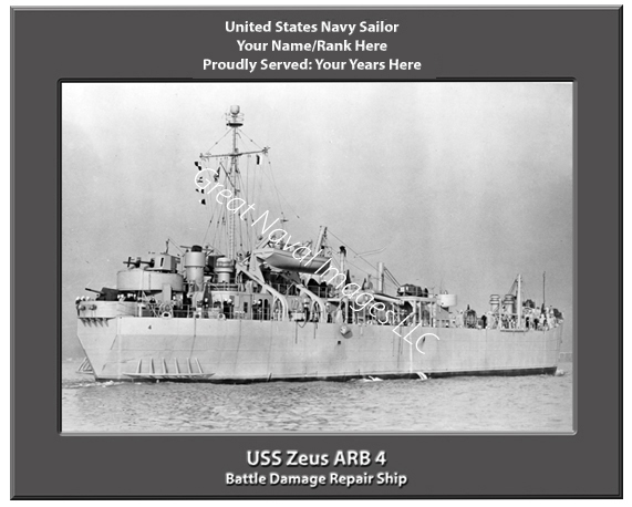 USS Zeus ARB 4 personalized navy ship Photo